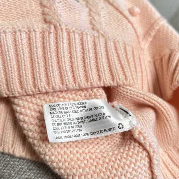 Wild Fable Crop Knit Embroidered Top Size M - Picture 5 of 8